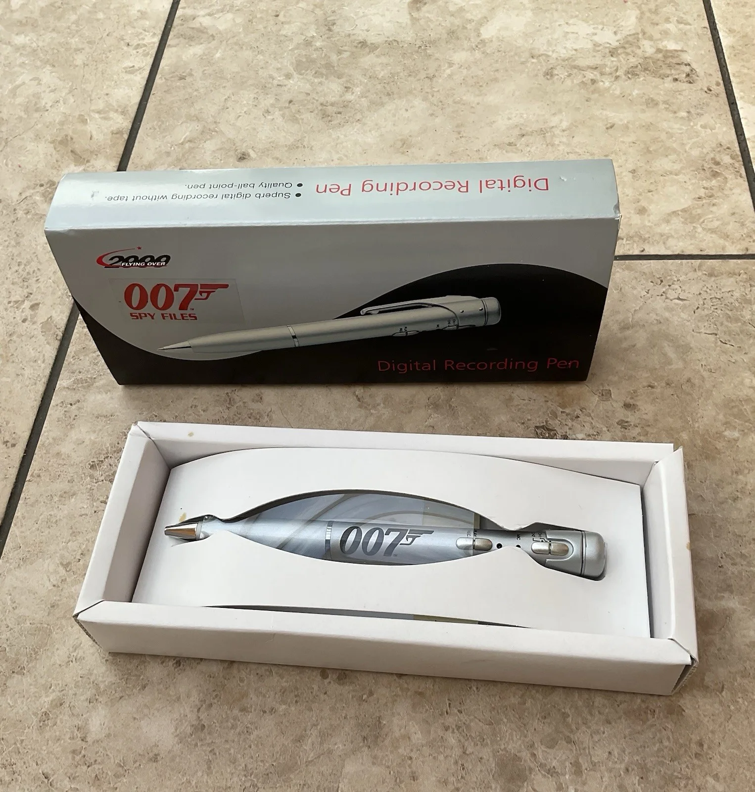 007 Spy Files Digital Recording Pen – James Bond Collectible Gadget, Working, image 4