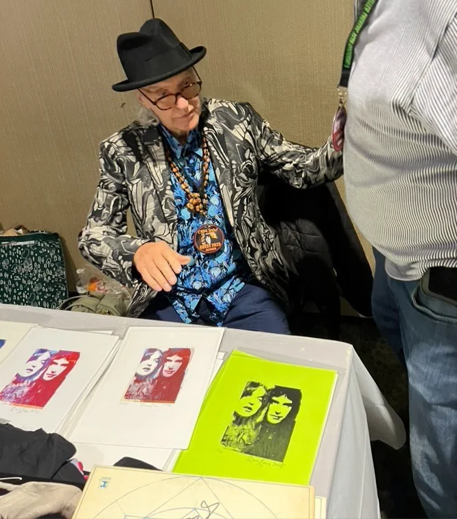 DAVE DAVIES Hand Signed THE KINKS ONE FOR THE ROAD Double LP, image 5