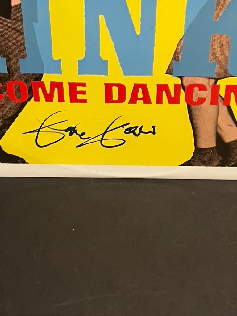 DAVE DAVIES Hand Signed THE KINKS COME DANCING LP, image 2