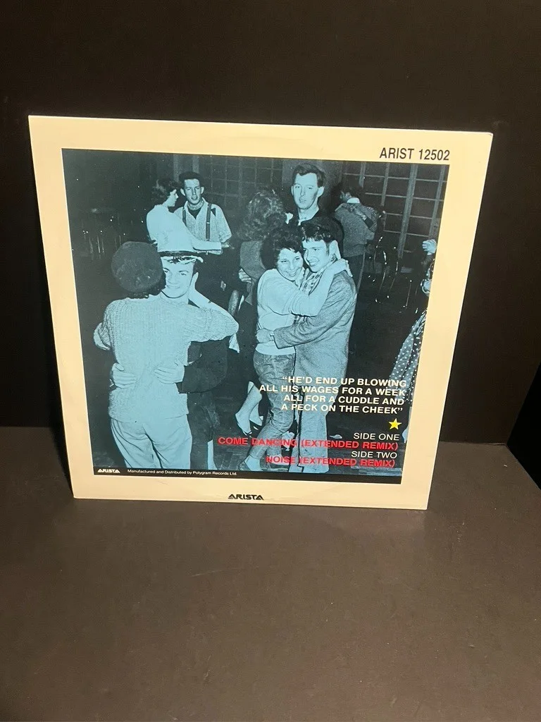 DAVE DAVIES Hand Signed THE KINKS COME DANCING LP, image 3