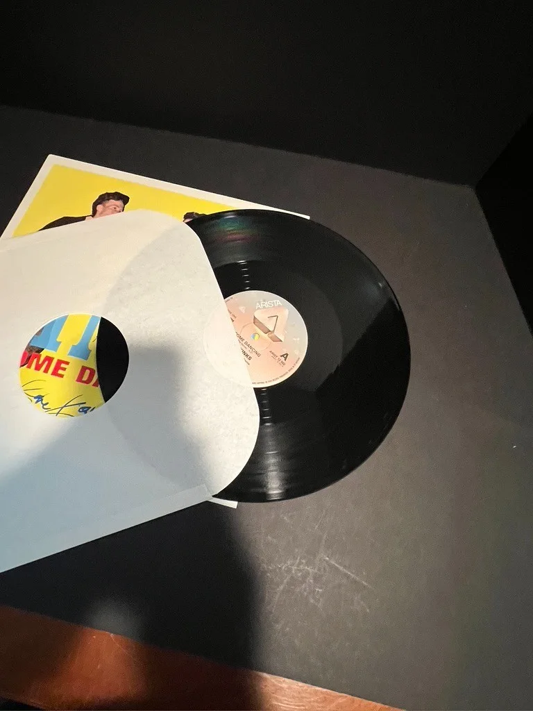 DAVE DAVIES Hand Signed THE KINKS COME DANCING LP, image 5