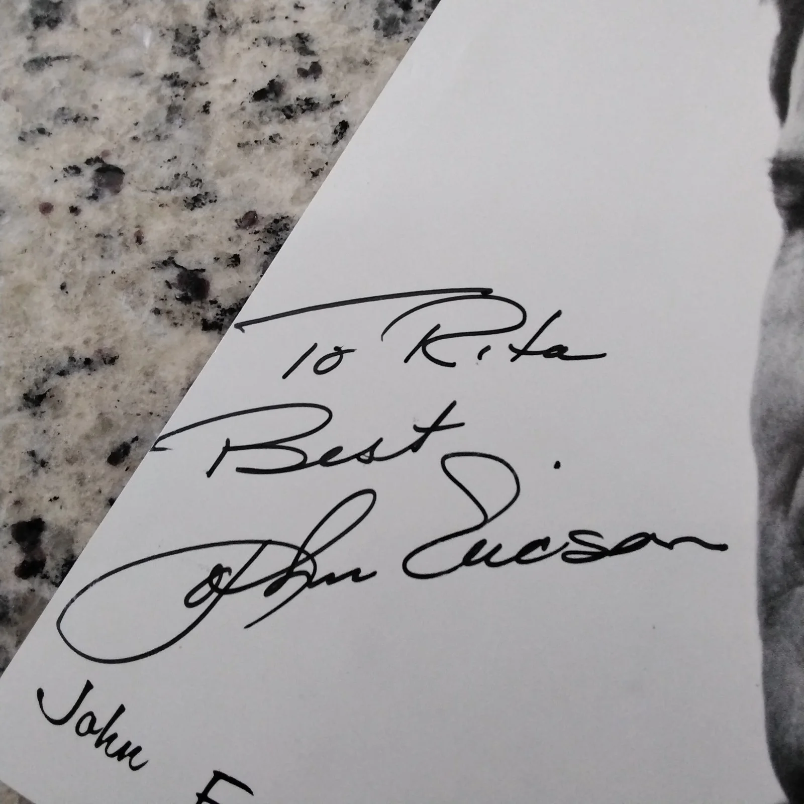 John Ericson SIGNED Photo Movie TV Actor Rhapsody 7 Faces of Dr Lao Honey West, изображение 5