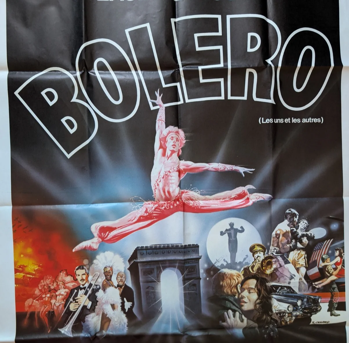 Bolero (Les Uns et les Autres ) 1981 film poster mint condition, изображение 2