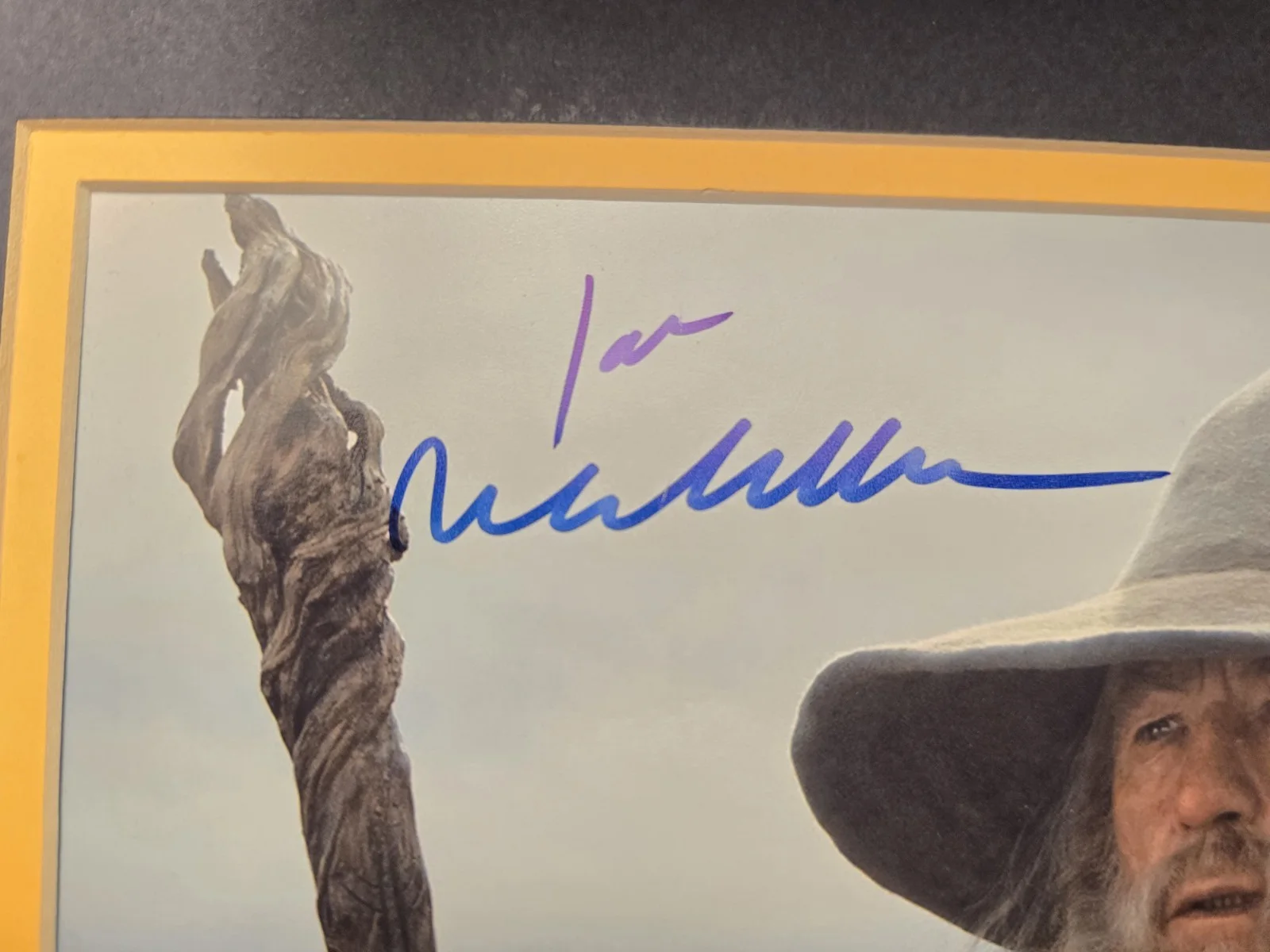 Ian McKellen — Ian McKellen Signed Autographed Lord of the Rings 8x10 Photo, изображение 2