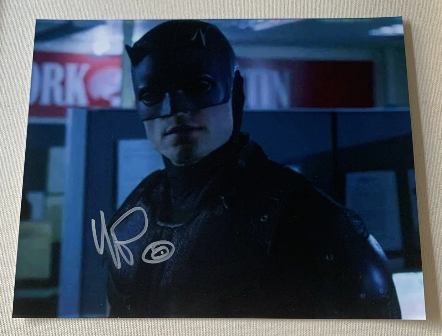 Wilson Bethel — Daredevil Bullseye Wilson Bethel Signed Autographed 8x10 Photo *SALE*