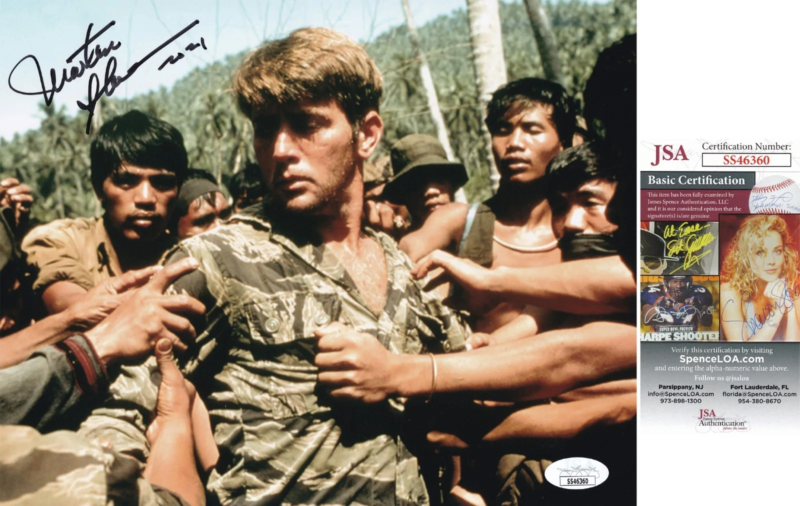 Martin Sheen — Martin Sheen "Apocalypse Now" JSA SIGNED COA 8x10 PHOTO AUTOGRAPHED RARE