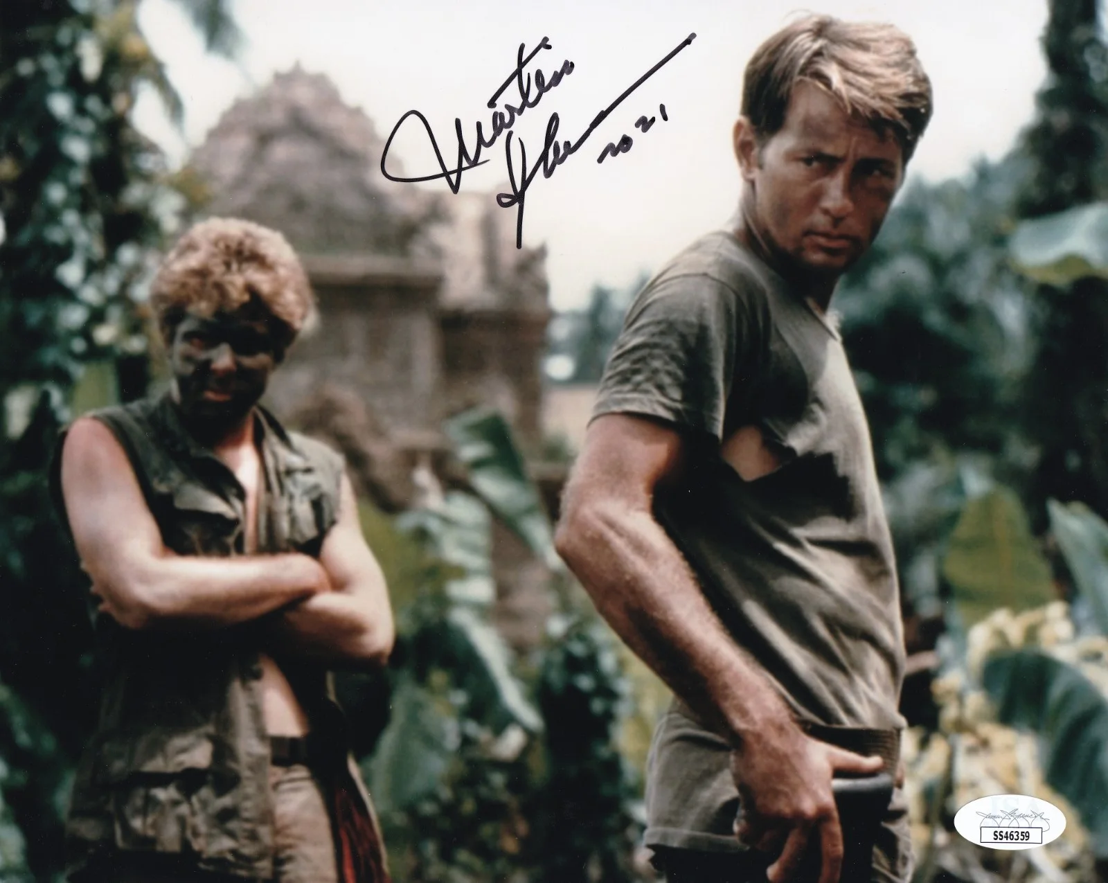 Martin Sheen — Martin Sheen "Apocalypse Now" JSA SIGNED COA 8x10 PHOTO AUTOGRAPHED RARE, изображение 2