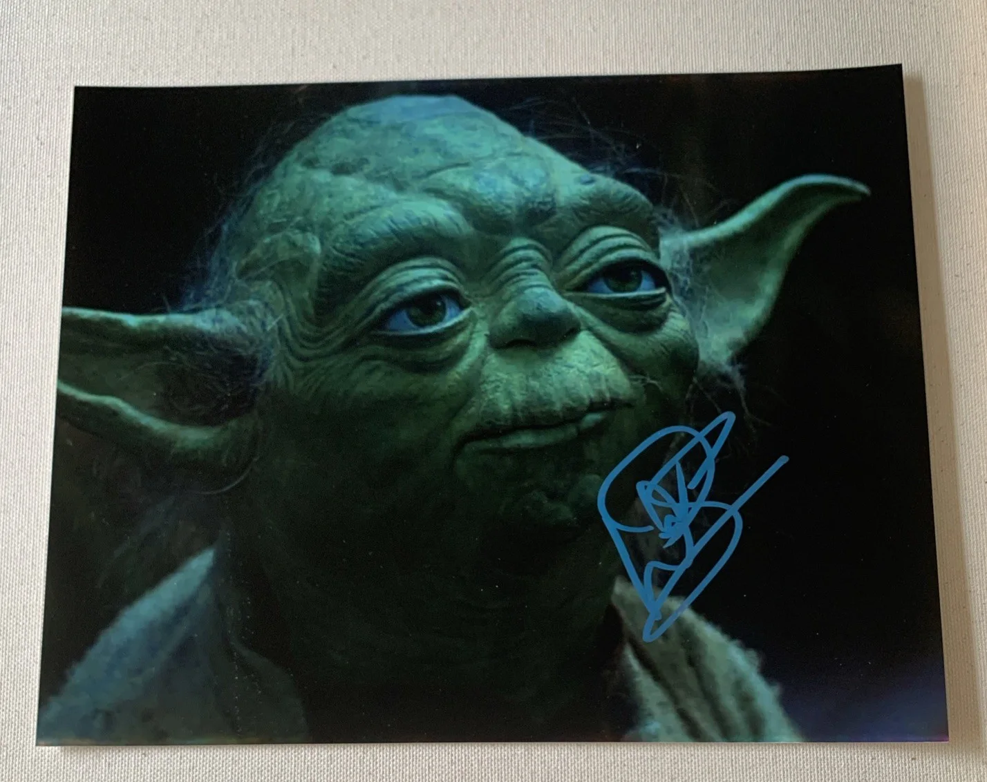Warwick Davis — Star Wars The Phantom Menace Warwick Davis Signed Autographed 8x10 Photo *SALE*