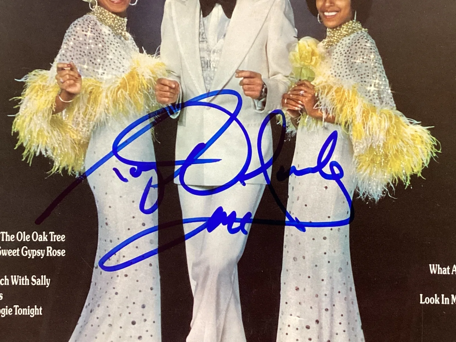 (SSG) Legendary Singer Songwriter TONY ORLANDO Signed Album with Record, JSA COA, изображение 4
