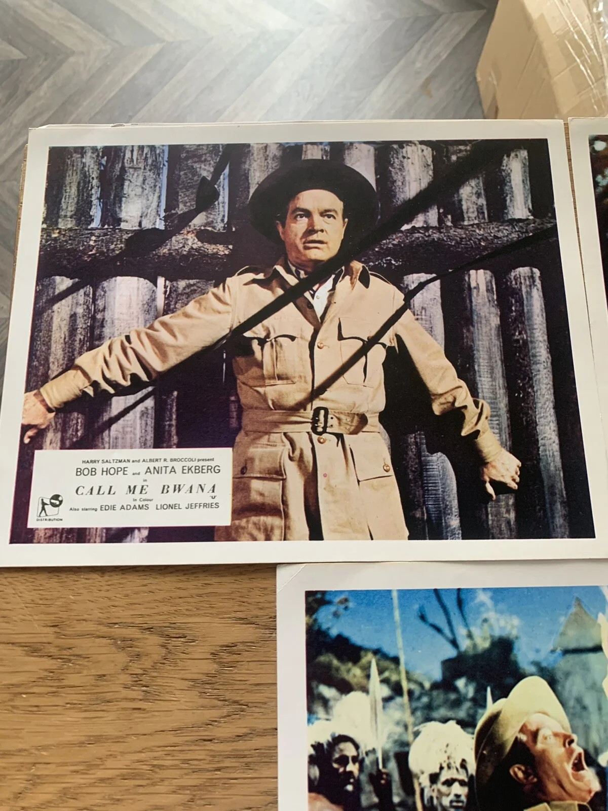 CALL ME BWAN UK 10 x 8 LOBBY CARD 1963 Bob Hope Anita Ekberg RANK Jungle, изображение 3