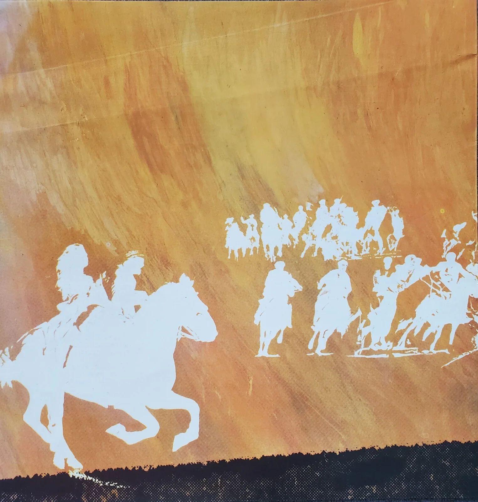 THE HORSEMEN 1971 UK PRESSBOOK & SYNOPSIS SHEET - SHARIF, PALANCE, TAYLOR-YOUNG, изображение 2