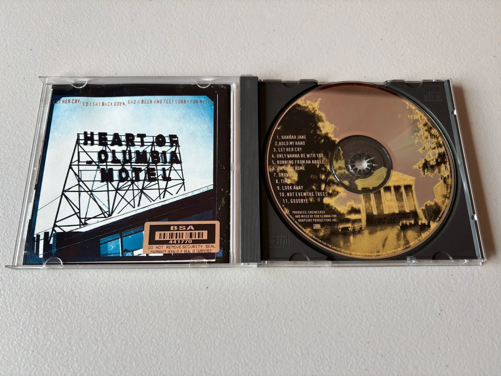 Darius Rucker Signed Autographed "Hootie & The Blowfish" Music CD BSA COA 770, изображение 3