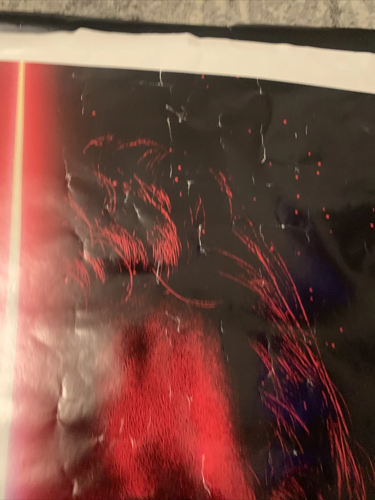 Original Star Wars Last Jedi Cinema Double Sided Reverse Print Poster Advance, image 4