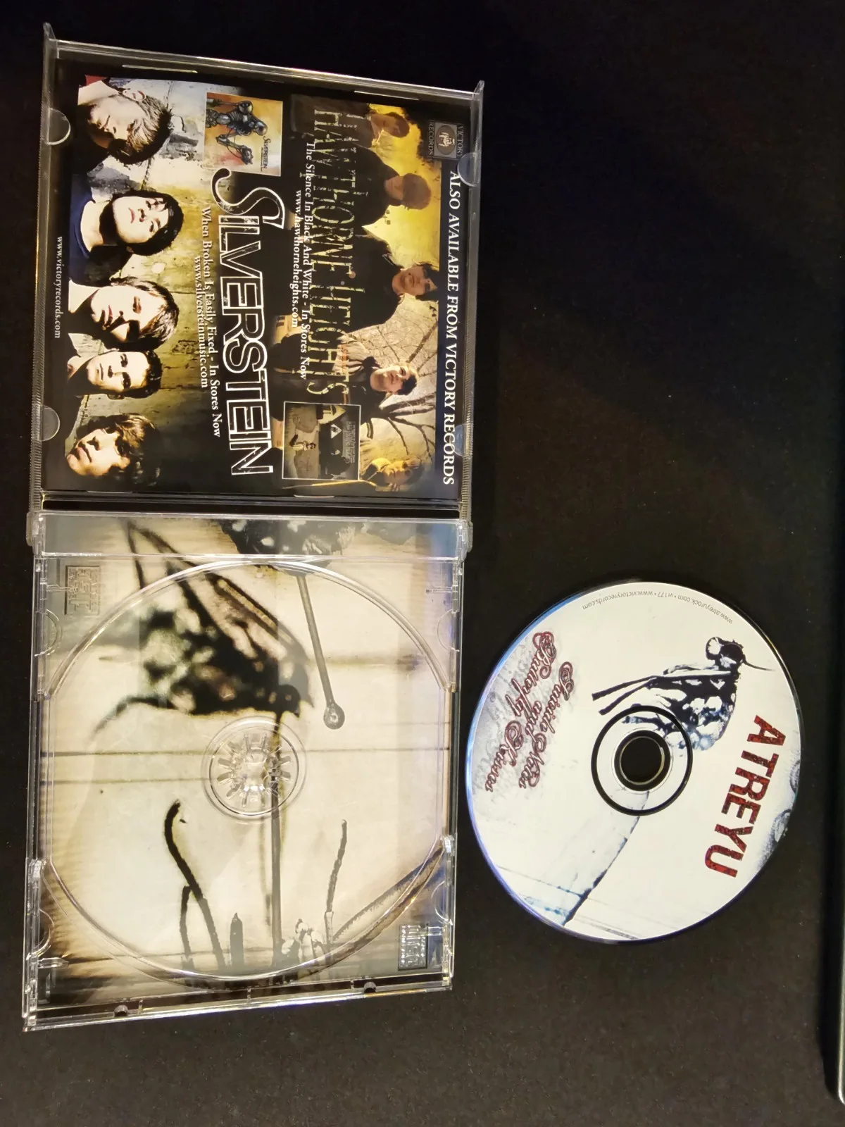 Atreyu CD & Booklet- Suicide Note/Butterfly Kisses bonus, image 2
