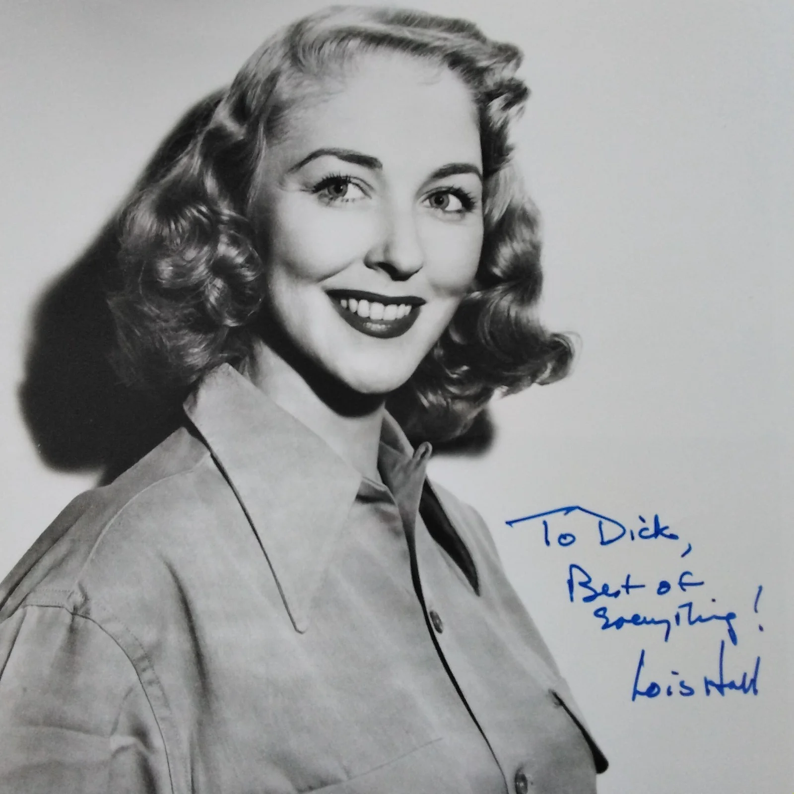 Lois Hall SIGNED Photo 50s Movie Actress Colorado Ambush Night Raiders Westerns, изображение 4