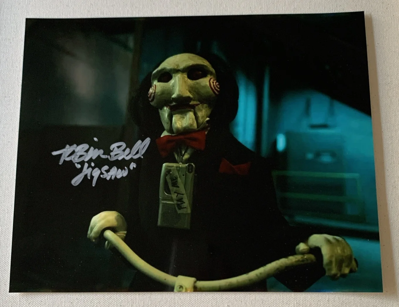 Tobin Bell — Saw Jigsaw Tobin Bell Signed Autographed 8x10 Photo *SALE*