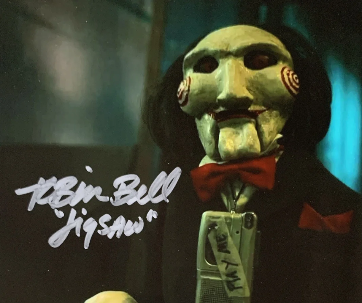 Tobin Bell — Saw Jigsaw Tobin Bell Signed Autographed 8x10 Photo *SALE*, image 2