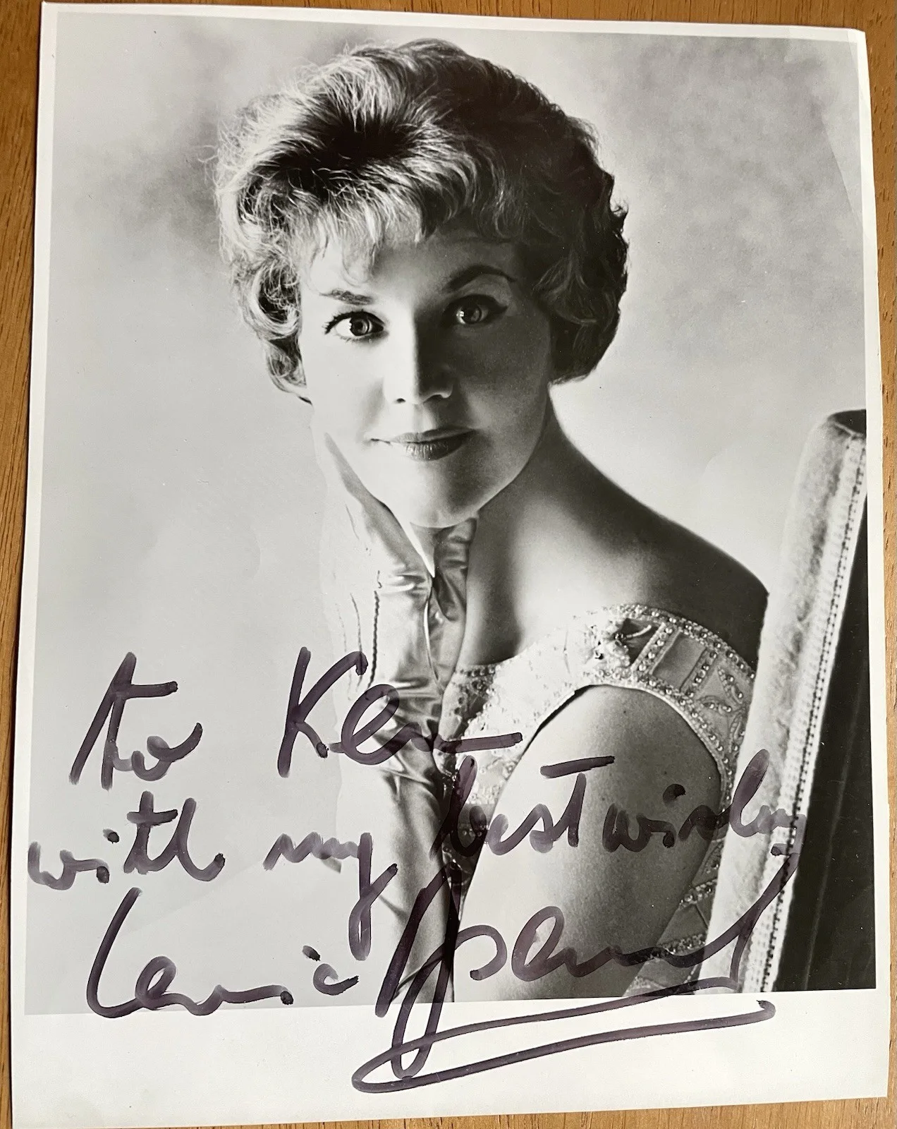 Austrian Opera Soprano Leonie Rysanek Autograph Photo, image 3