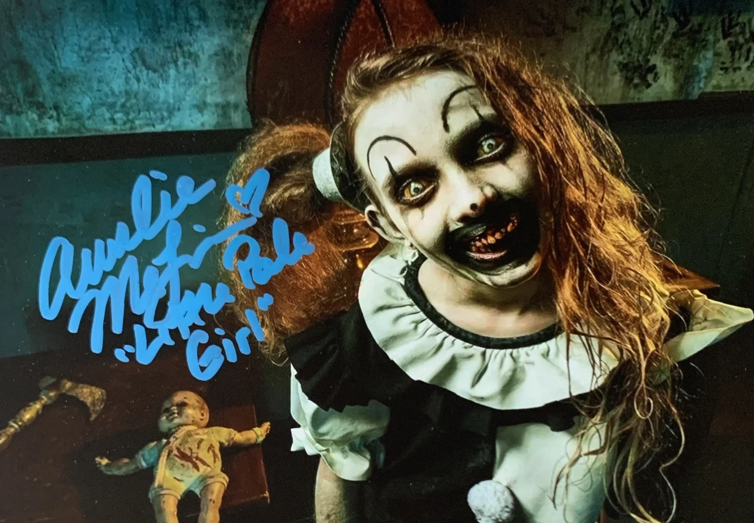 Amelie McLain — Terrifier 2 Amelie McLain Signed Autographed 8x10 Photo *SALE*, image 2