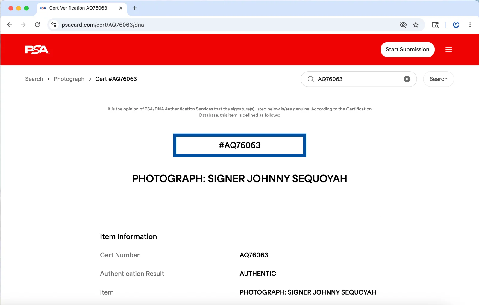 Johnny Sequoyah — Johnny Sequoyah signed 8x10 photo autograph PSA DNA Primate, image 3