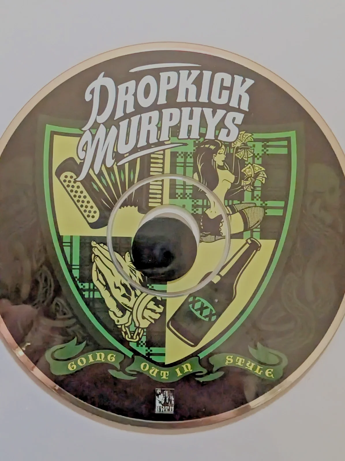 Drop Kick Murphys Signed Framed CD "Going Out of Style" Preowned, image 4