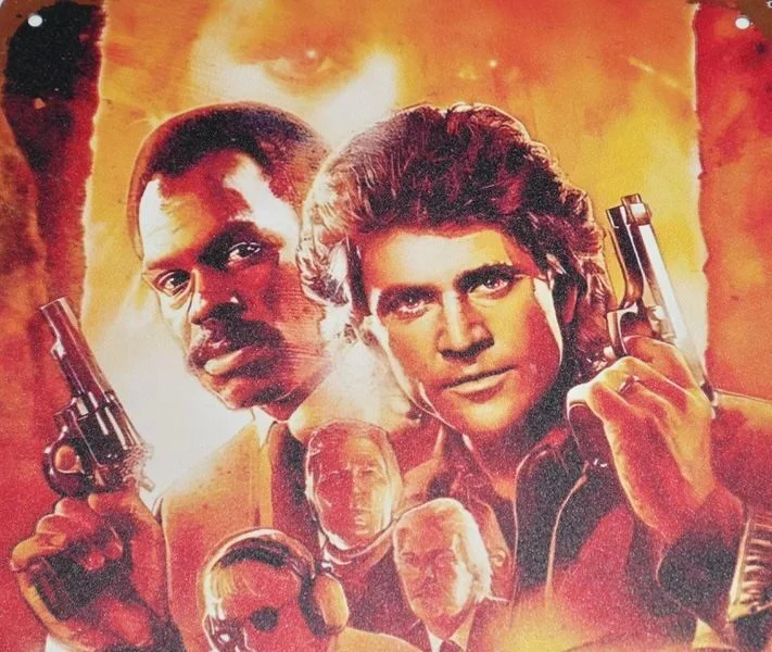 Danny Glover — DANNY GLOVER SIGNED ROGER MURTAUGH LETHAL WEAPON 8 x 12 TIN PHOTO JSA WITNESSED, изображение 4
