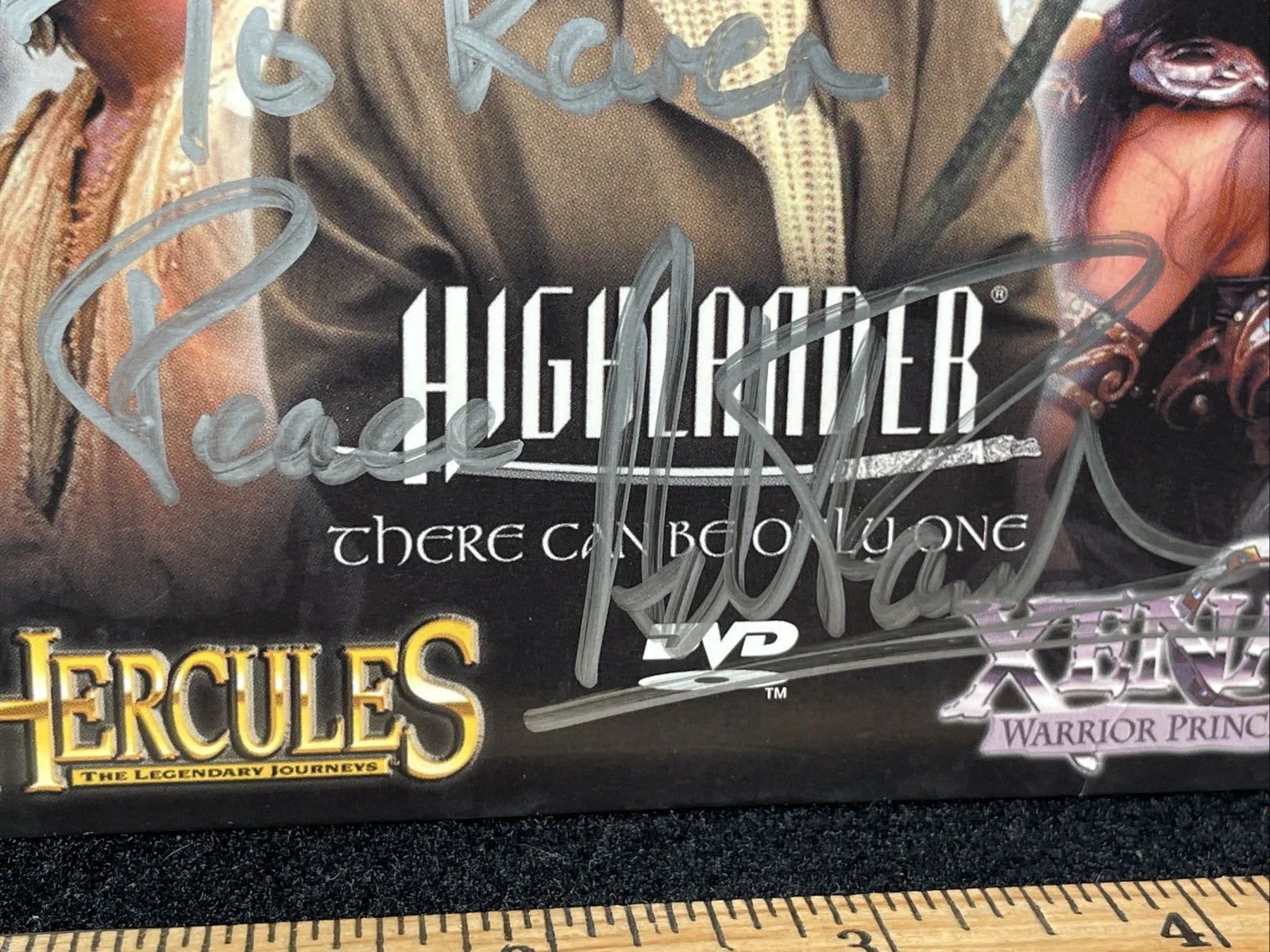 Adrian Paul — RARE! Signed In Person Adrian Paul 8x10 Autographed Promo DVD, image 3