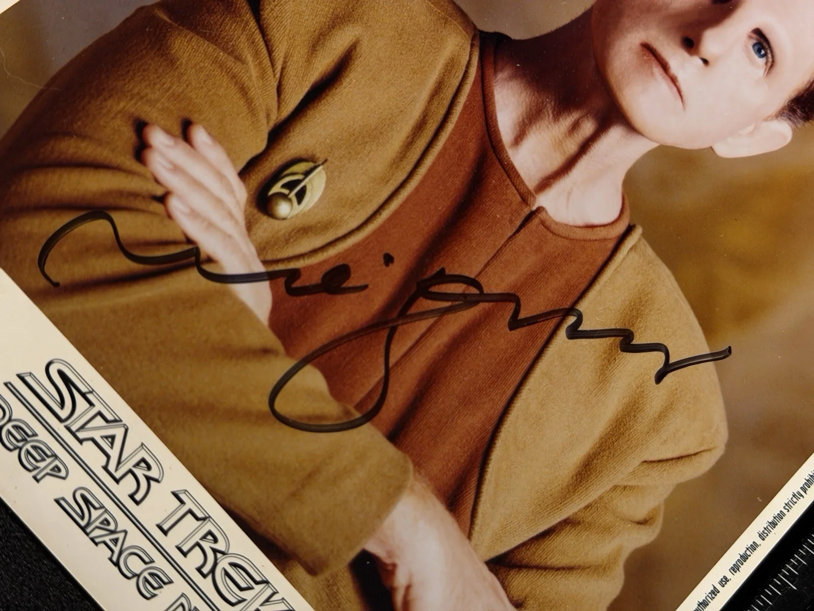Rene Auberjonois Signed 8x10 Photo Star Trek, image 2