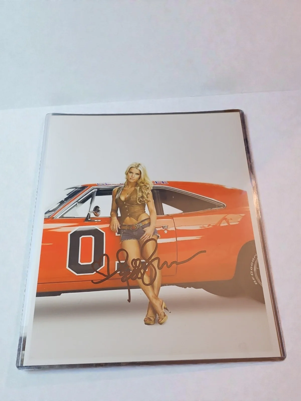 Jessica Simpson — 🔥Jessica Simpson Autograph 8x10 Photo Signed COA Auto The Dukes of Hazzard TV