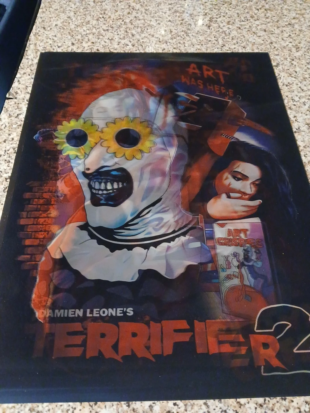 Terrifier 2 - Art Was Here 3D poster Holographic, image 4