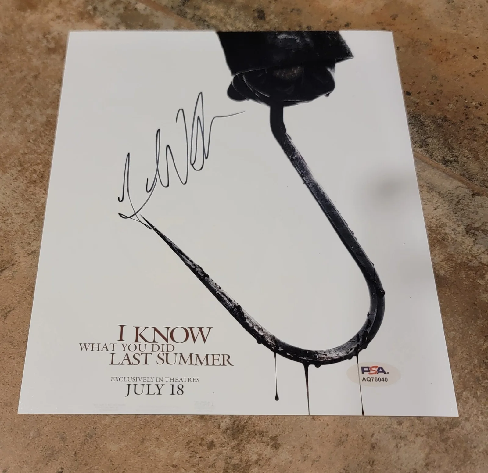 Tyriq Withers — Tyriq Withers signed 8x10 photo autograph PSA I Know What You Did Last Summer c