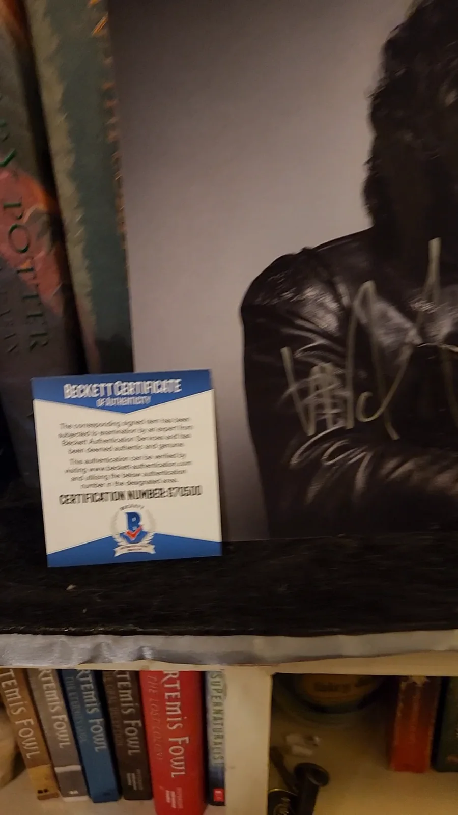 Kit Harington — Foto 8x10 firmada por Kit Harington - Juego de Tronos - Jon Snow - Certificado de autenticidad Beckett, изображение 2