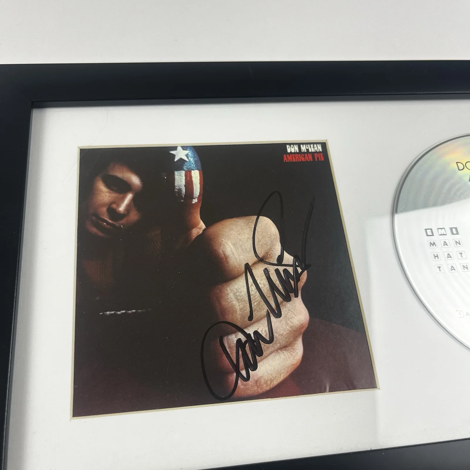 DON MCLEAN SIGNED AMERICAN PIE ALBUM CD AUTHENTIC AUTOGRAPH, image 2