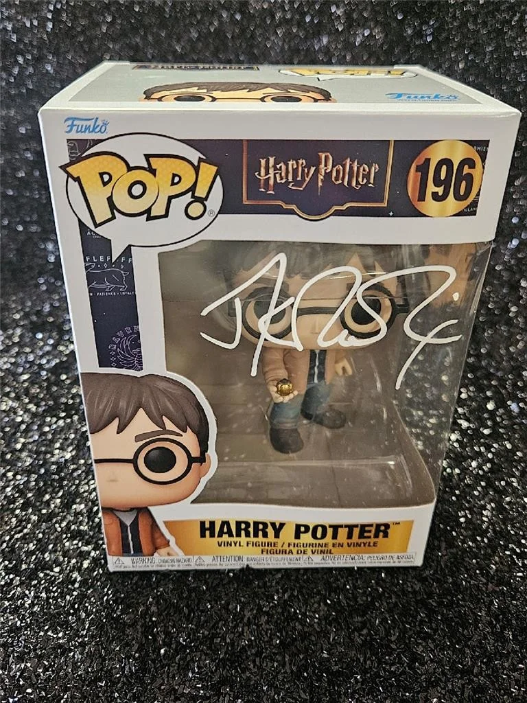 J.K. ROWLING — JK ROWLING HAND SIGNED AUTOGRAPHED FUNKO POP! HARRY POTTER FIGURE AUTOGRAPH COA