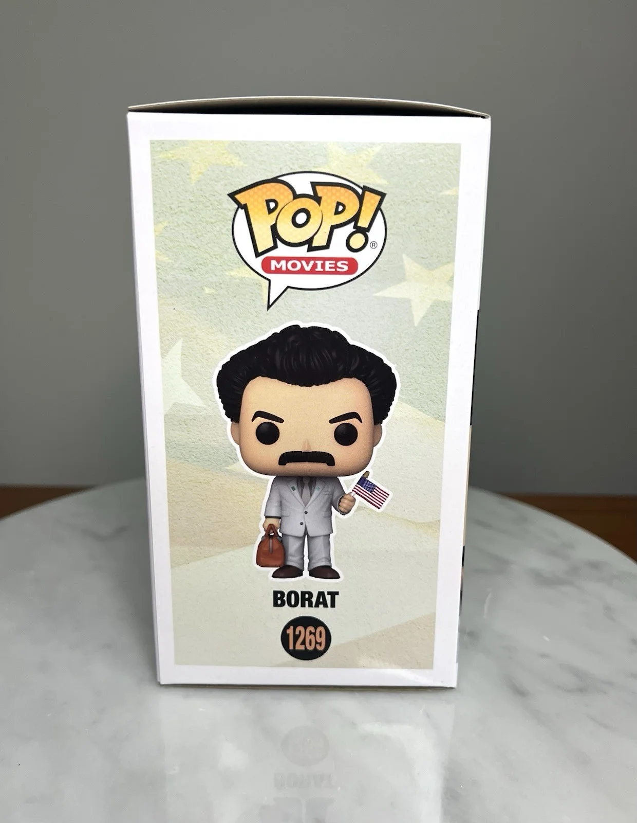 Sacha Baron Cohen — Sacha Baron Cohen Borat Signed Autographed Funko Pop SWAU COA, изображение 5
