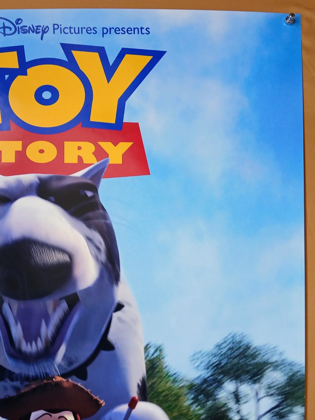 TOY STORY (1995) original US intl one-sheet poster - chase style - Disney Pixar, изображение 3