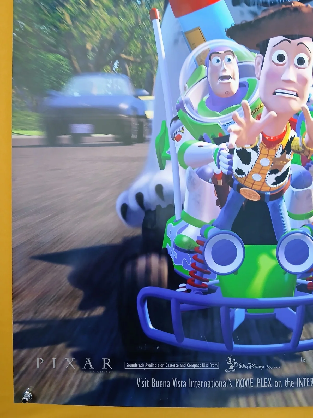 TOY STORY (1995) original US intl one-sheet poster - chase style - Disney Pixar, изображение 4