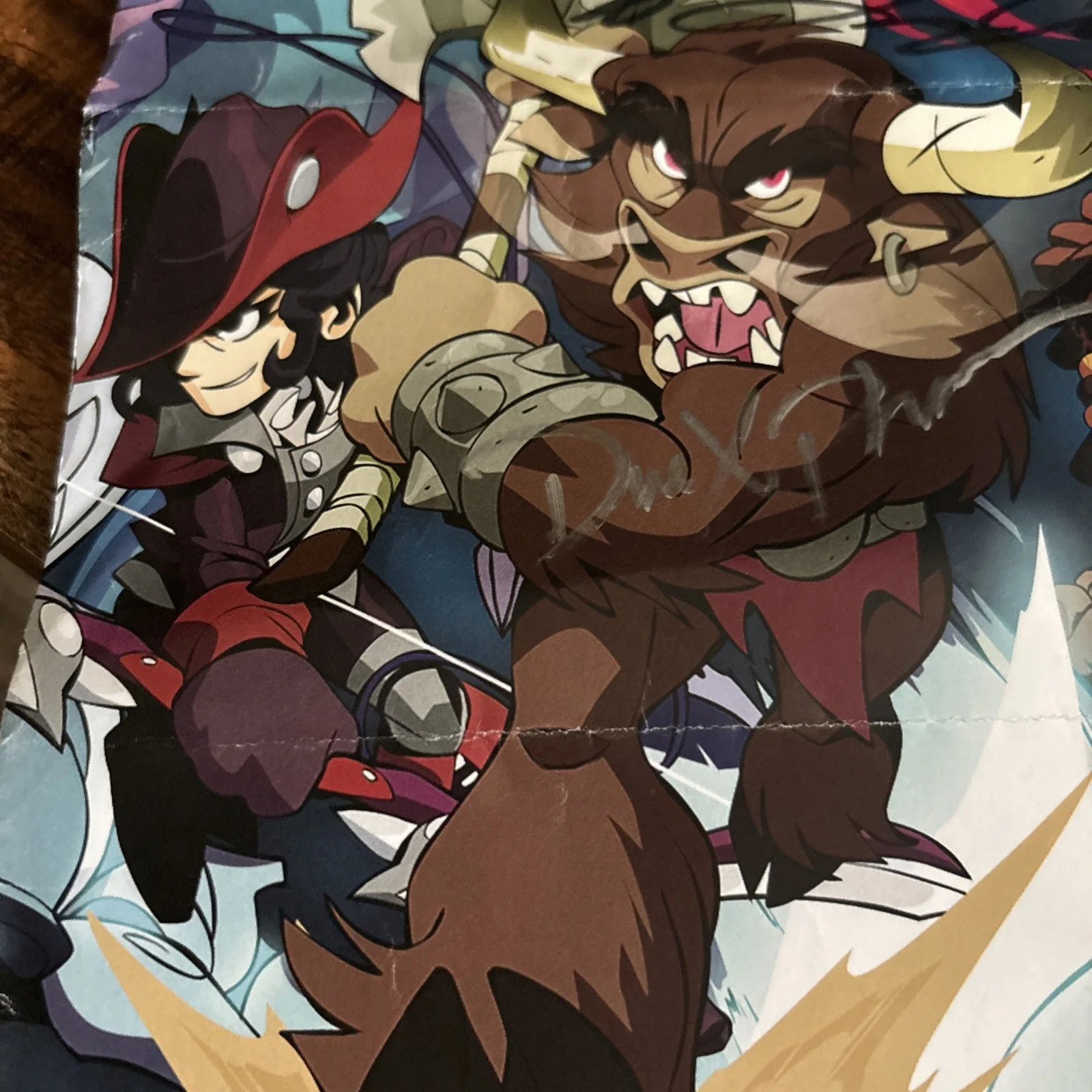 Signed Brawlhalla Poster, image 2