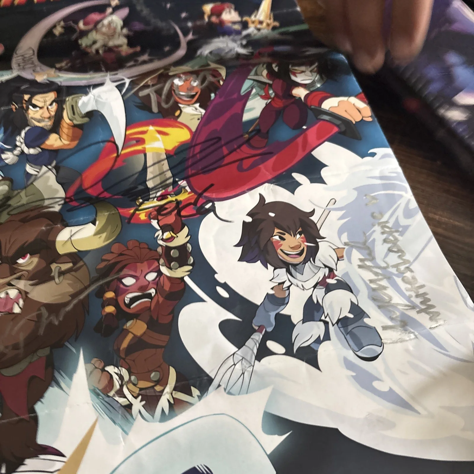 Signed Brawlhalla Poster, image 3