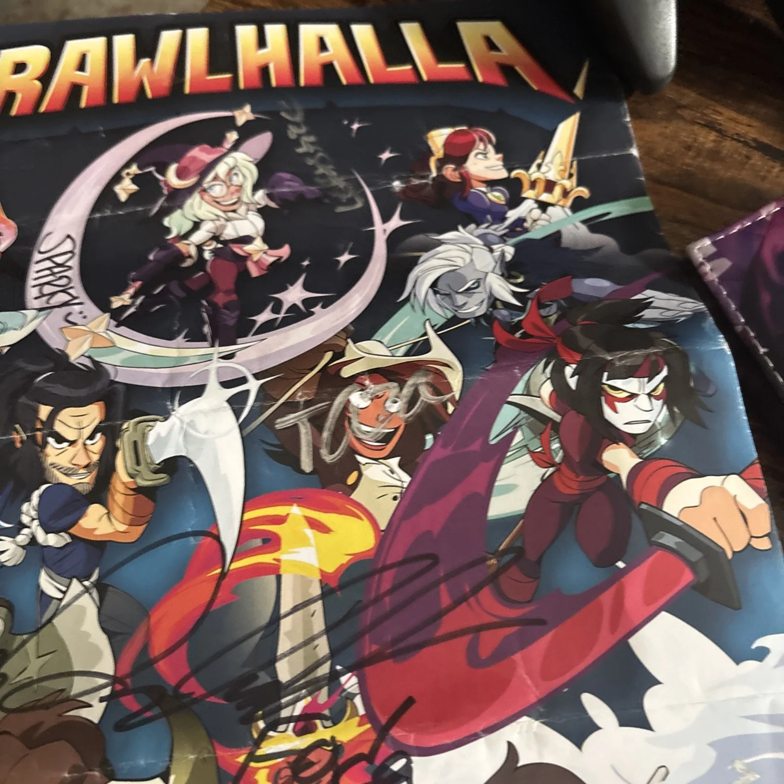 Signed Brawlhalla Poster, image 5