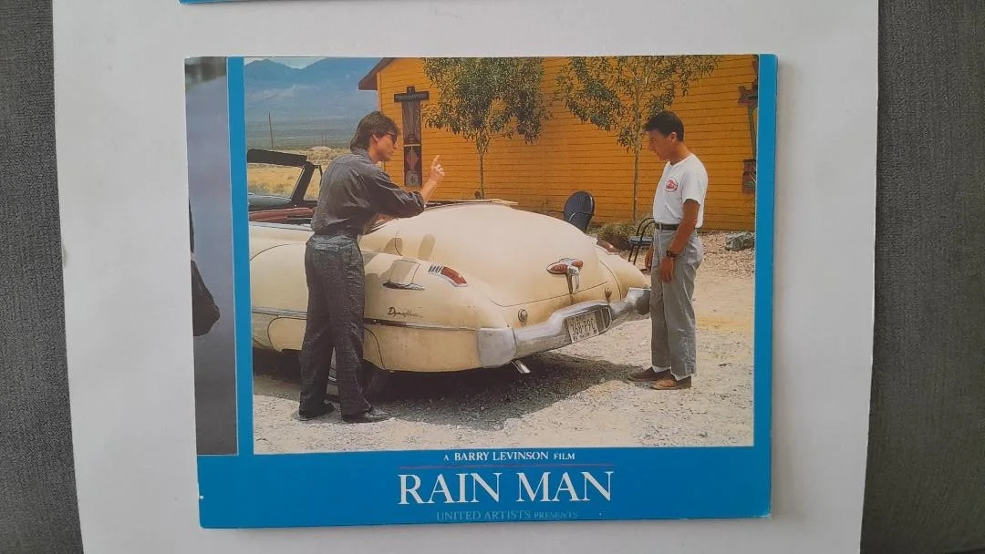 Barry Levinson Rain Man 7 original front of house stills, изображение 3