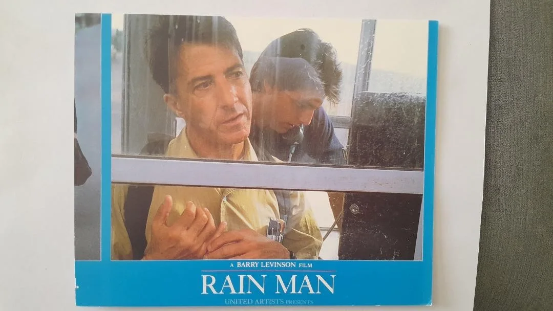 Barry Levinson Rain Man 7 original front of house stills, изображение 5