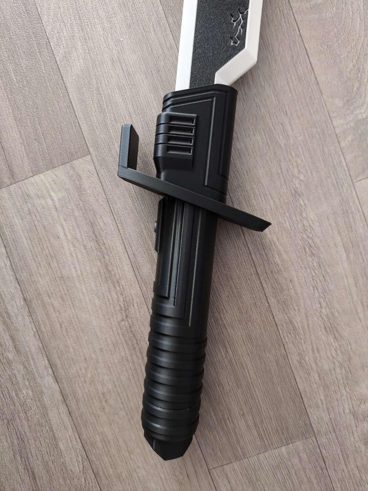 Star Wars Darksaber 3D Printed DIY Kit – Snap Fit Assembly – No Glue Required, image 2