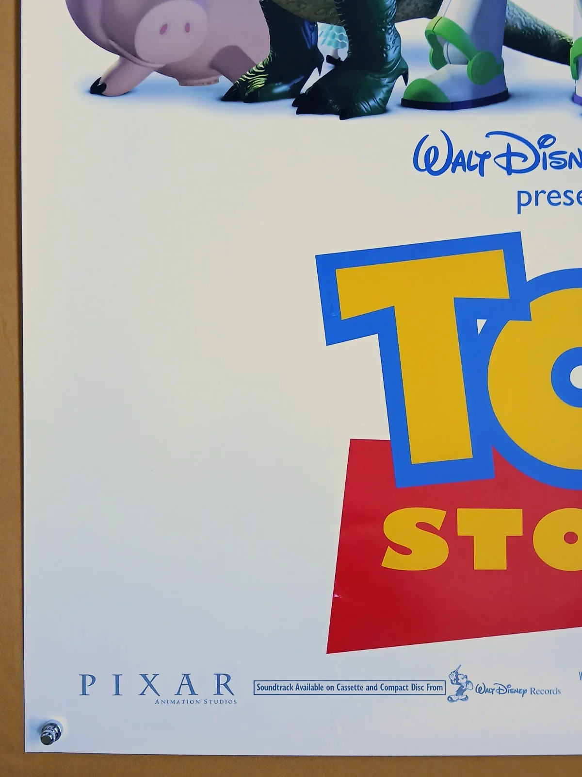 TOY STORY (1995) original US 27" x 40" one-sheet poster - main style, изображение 4