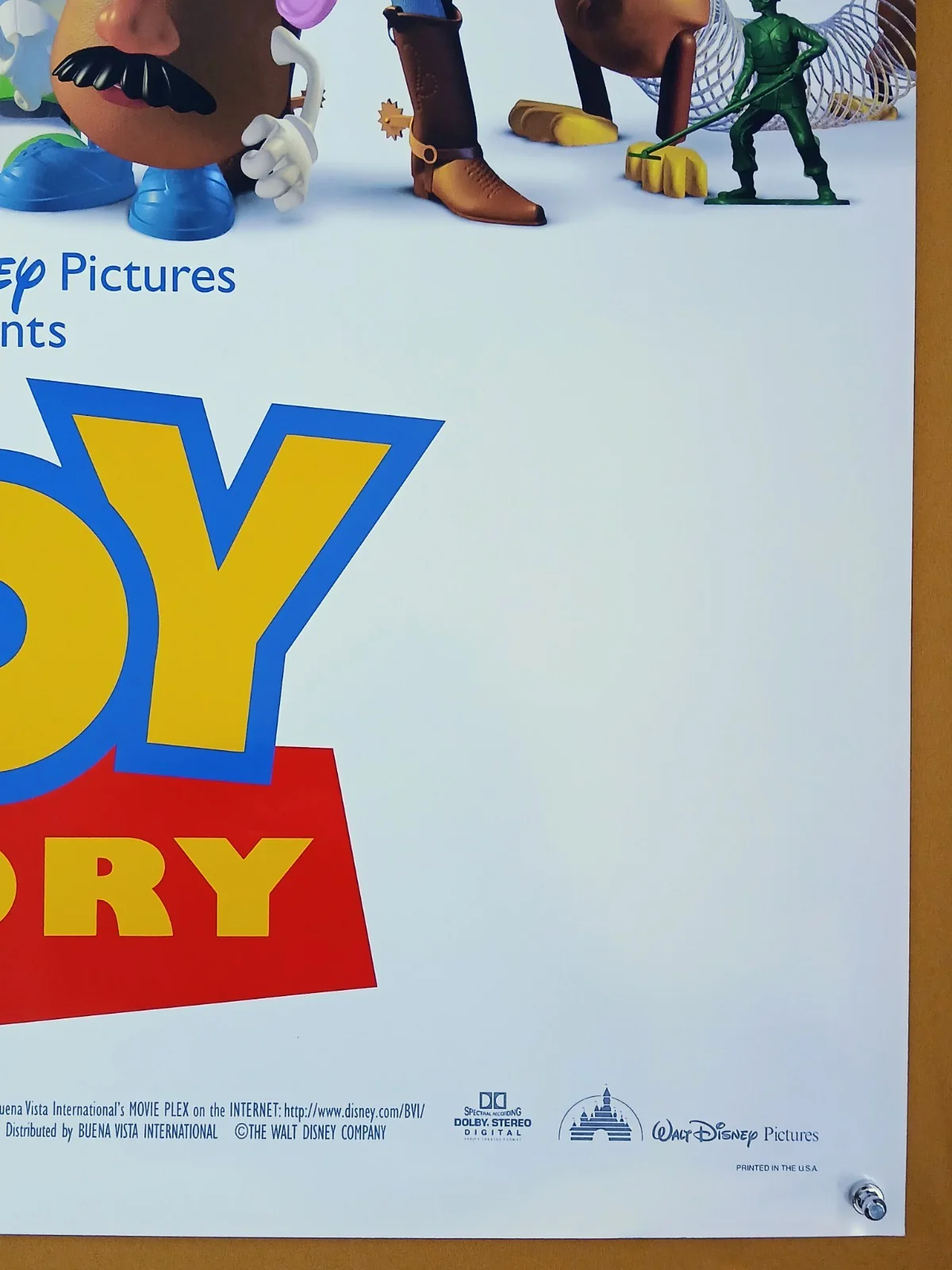 TOY STORY (1995) original US 27" x 40" one-sheet poster - main style, изображение 5