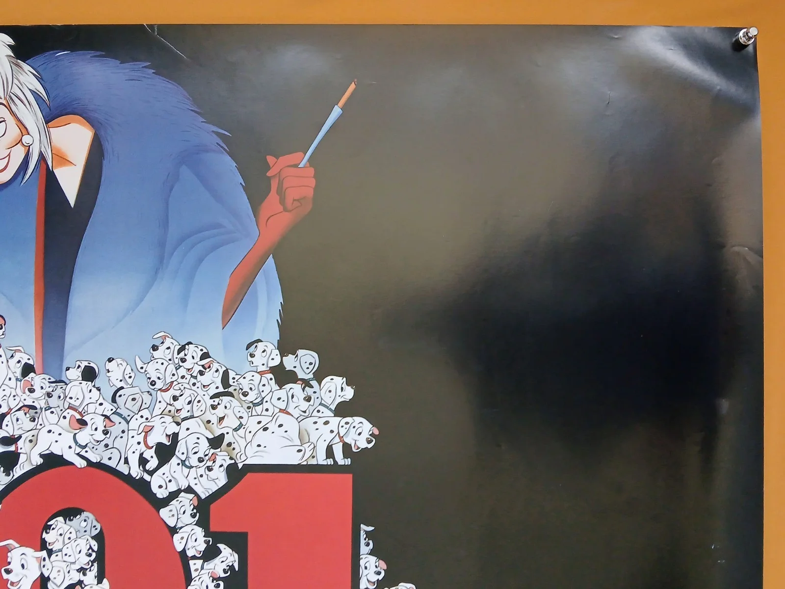 101 DALMATIANS (1961, RR1995) original double-sided rolled UK quad poster, image 3
