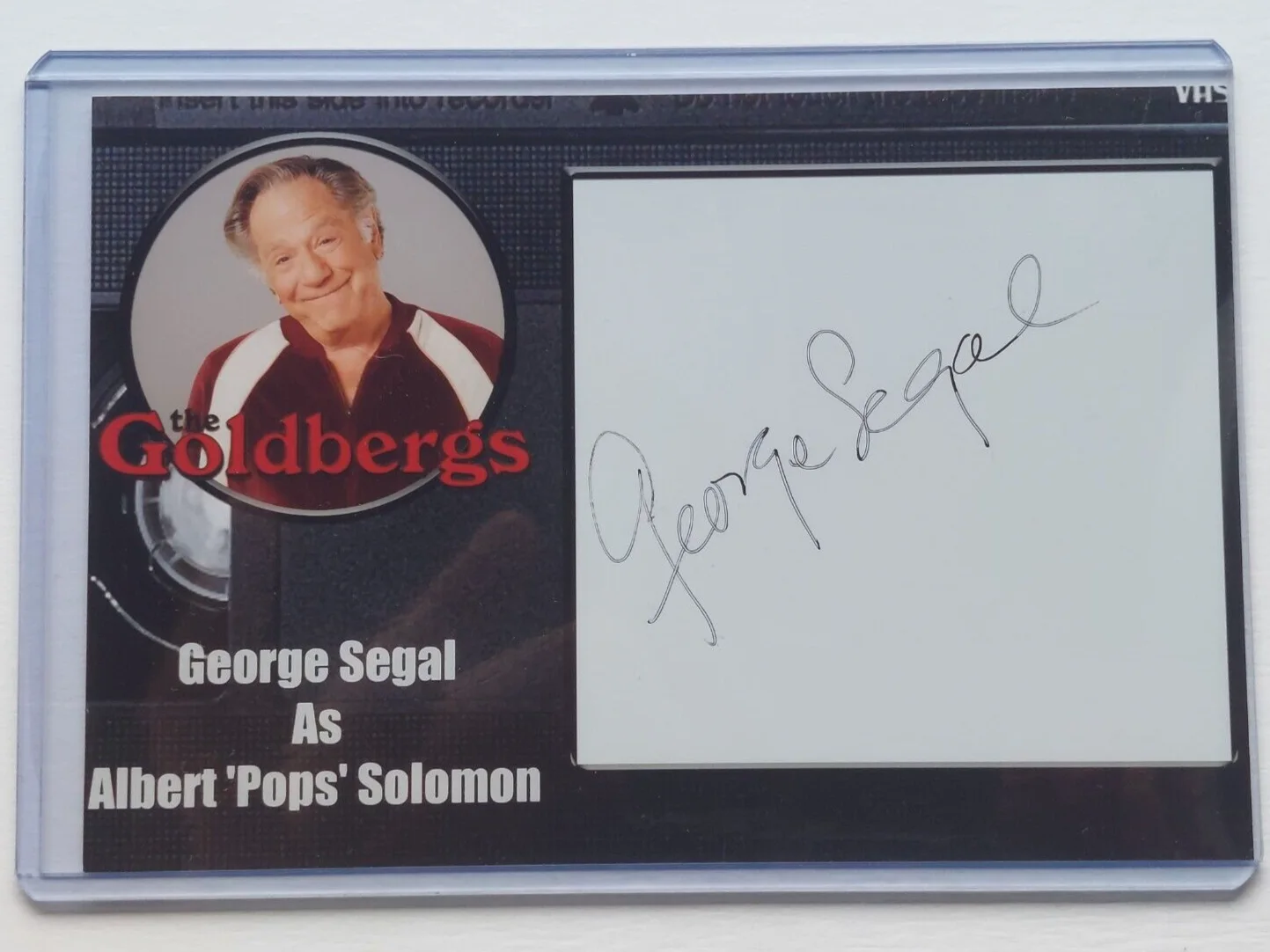 George Segal — The Goldbergs TV Show George Segal Signed 4x6 Photo Pops Solomon
