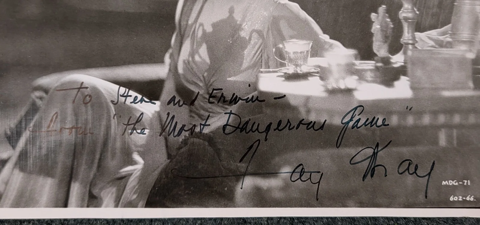 Fsy Wray — Sexy Teenage FAY WRAY! ORIGINAL NM 7x10 AUTOGRAPHED still PHOTO! Pre-KING KONG!, изображение 2
