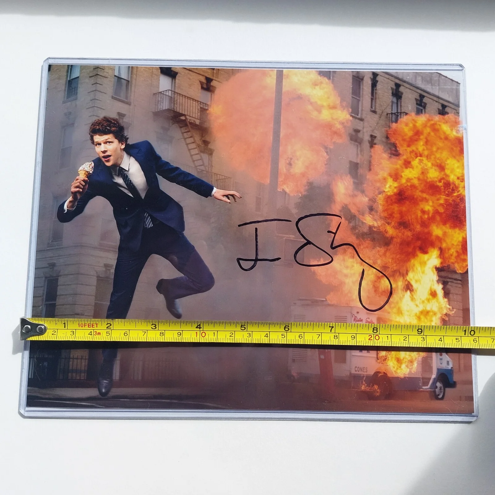 Jesse Eisenberg — Jesse Eisenberg Signed Autographed 8x10 Photo The Social Network Lex Luthor, изображение 5