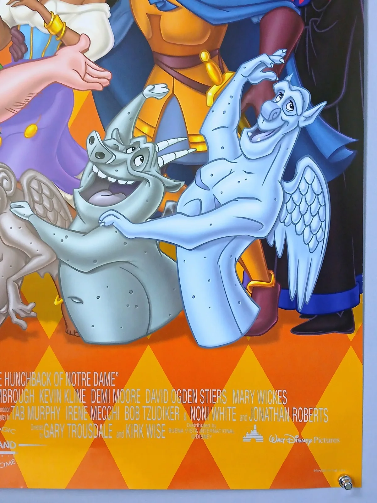HUNCHBACK OF NOTRE DAME (1996) original double-sided US one-sheet poster, изображение 5